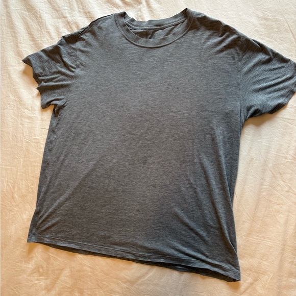 lululemon athletica Heather Gray Short Sleeve Crew Tee - Picture 3 of 6